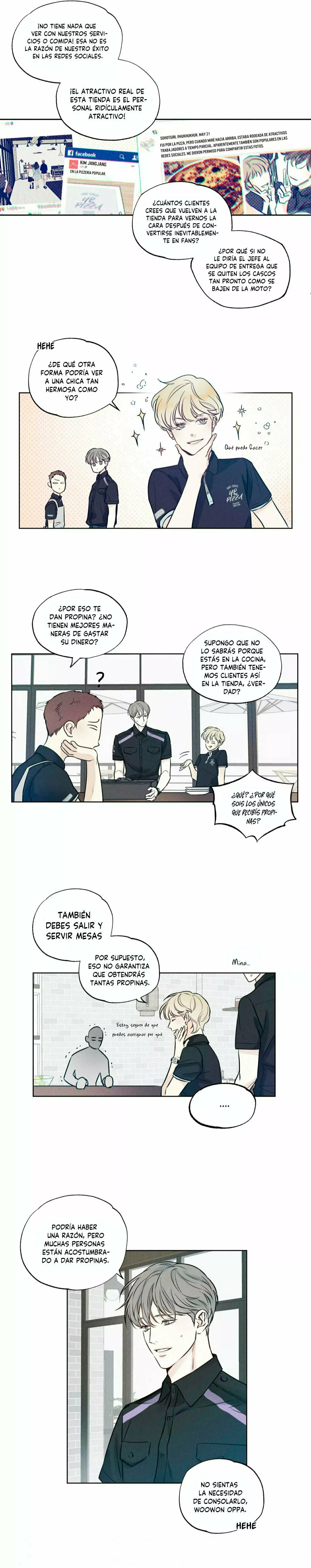 Read The Pizza Delivery Man and the Gold Palace ES Manga Online