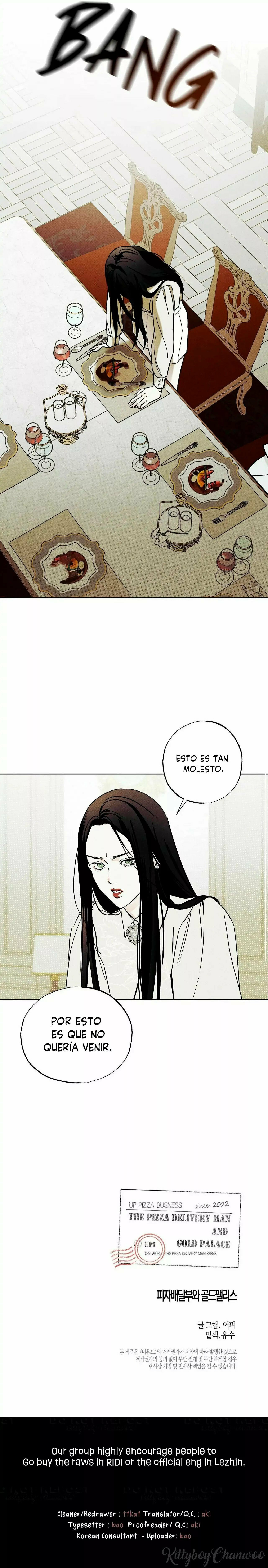 Read The Pizza Delivery Man and the Gold Palace ES Manga Online