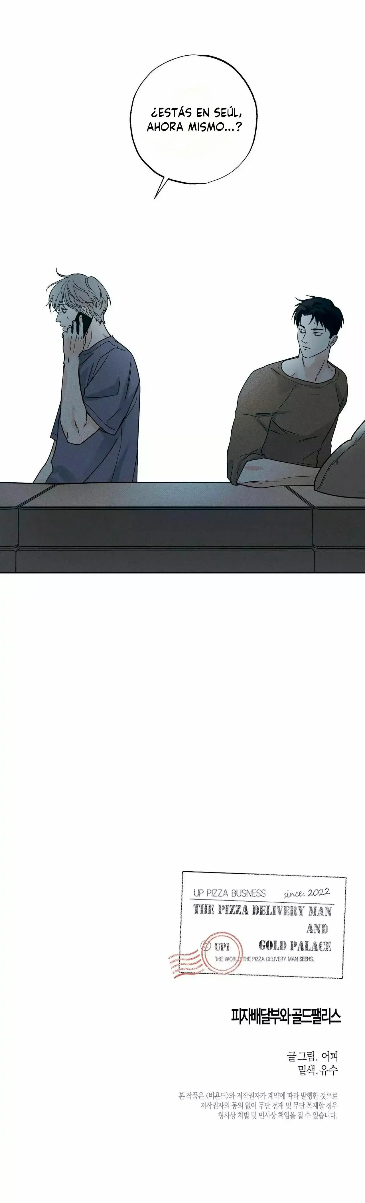 Read The Pizza Delivery Man and the Gold Palace ES Manga Online