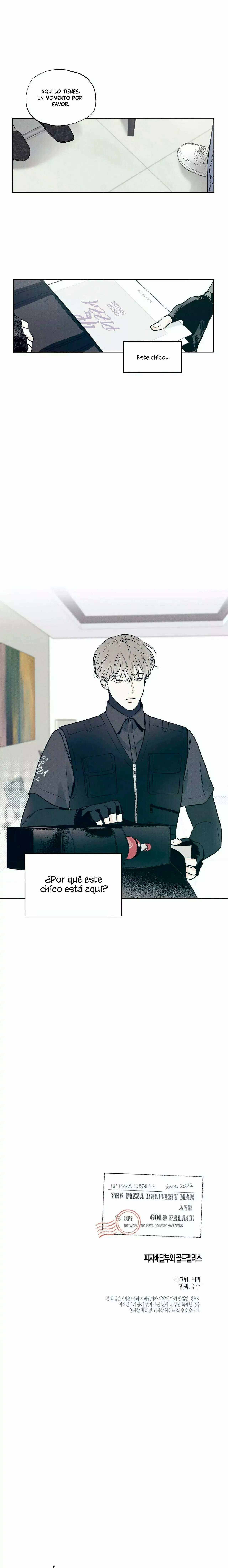 Read The Pizza Delivery Man and the Gold Palace ES Manga Online