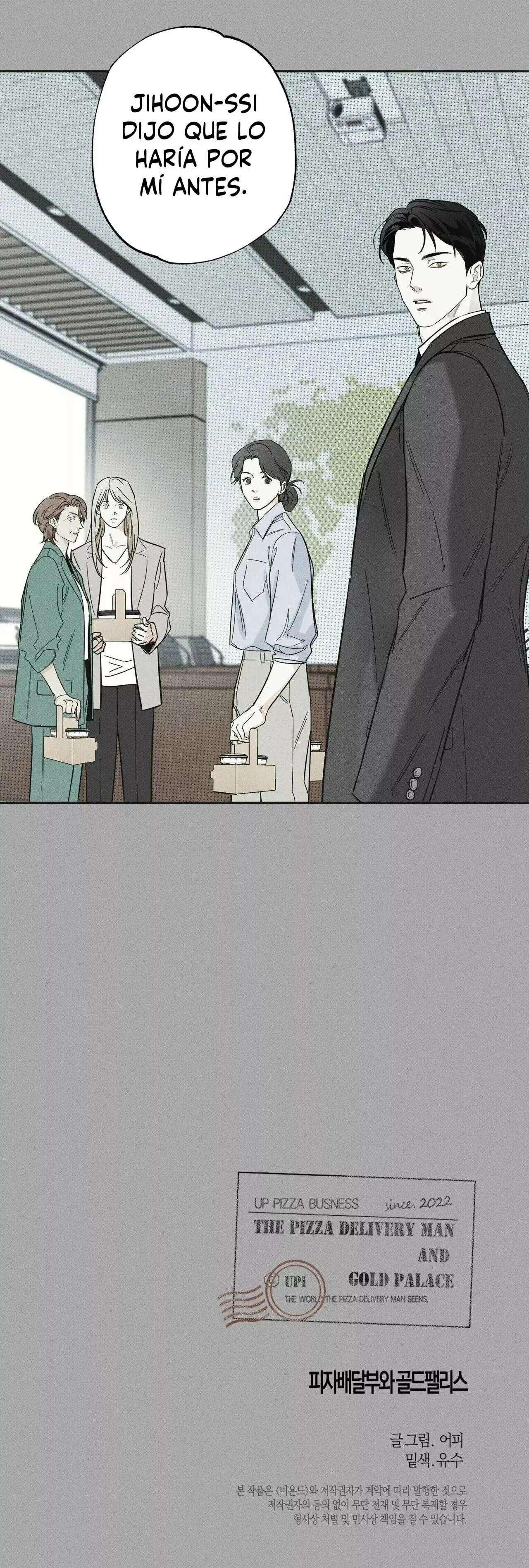 Read The Pizza Delivery Man and the Gold Palace ES Manga Online