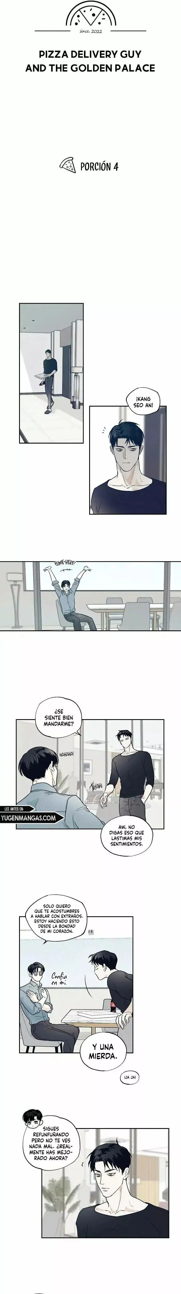 Read The Pizza Delivery Man and the Gold Palace ES Manga Online