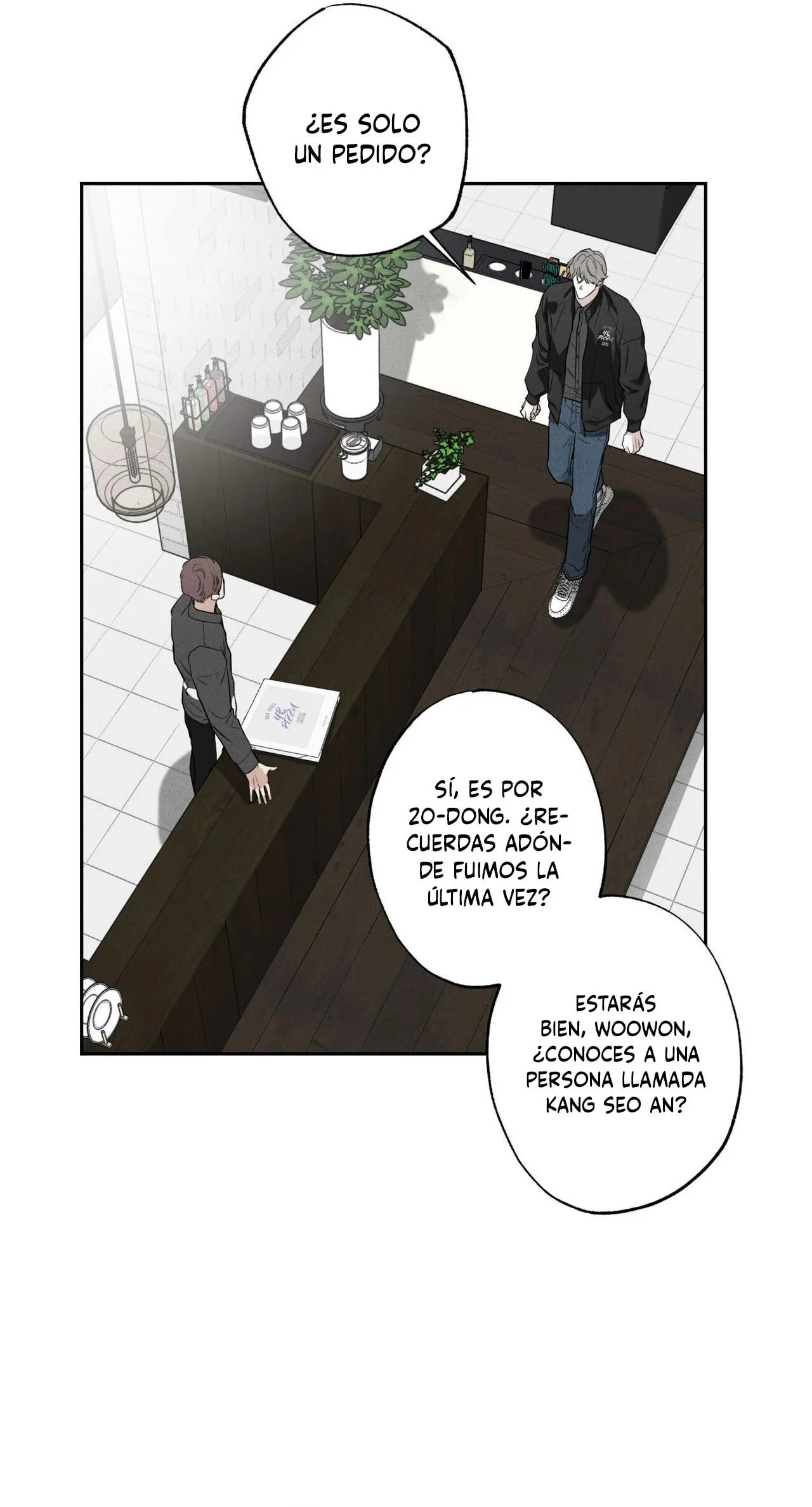 Read The Pizza Delivery Man and the Gold Palace ES Manga Online