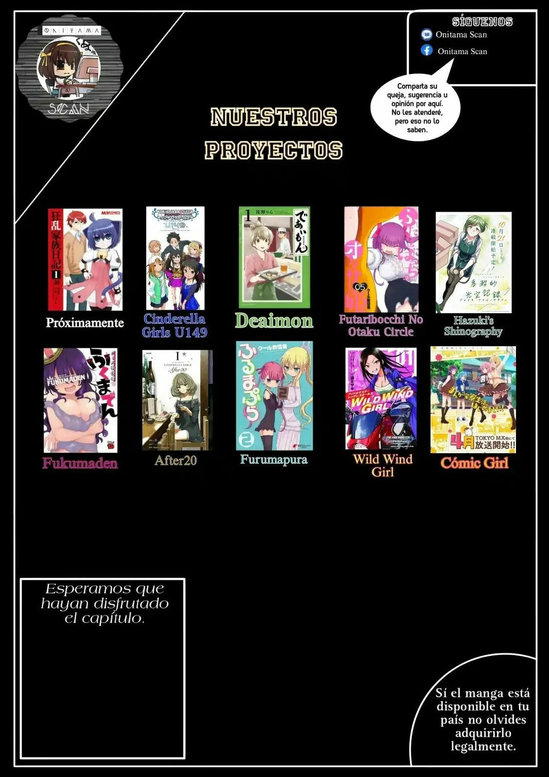 Read The iDOLMOSTER Cinderella Girls WILD WIND GIRL ES Manga Online