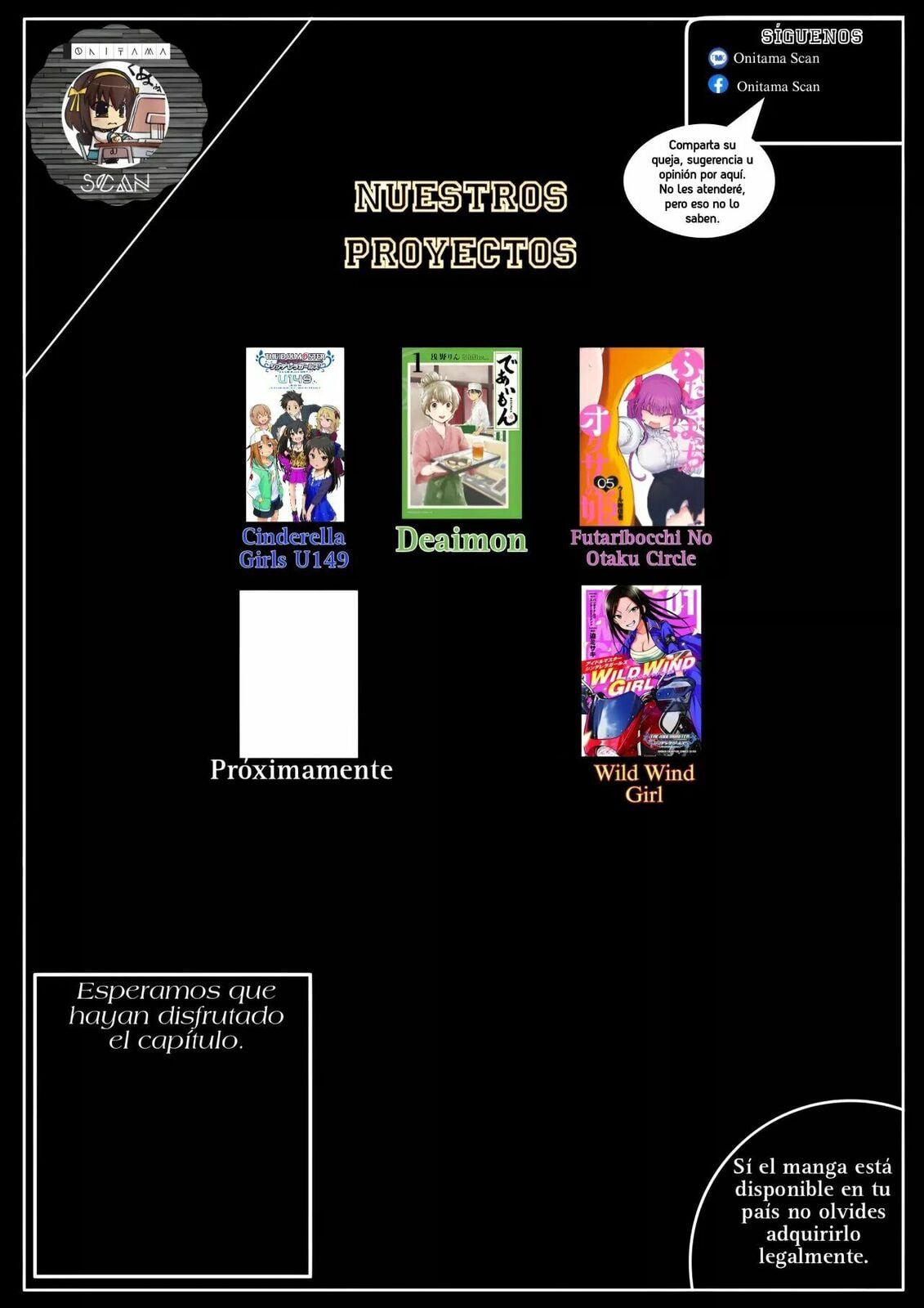 Read The iDOLMOSTER Cinderella Girls WILD WIND GIRL ES Manga Online