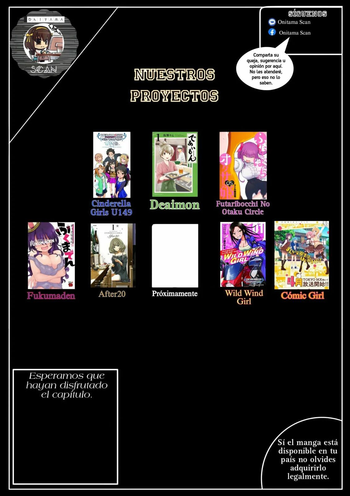 Read The iDOLMOSTER Cinderella Girls WILD WIND GIRL ES Manga Online