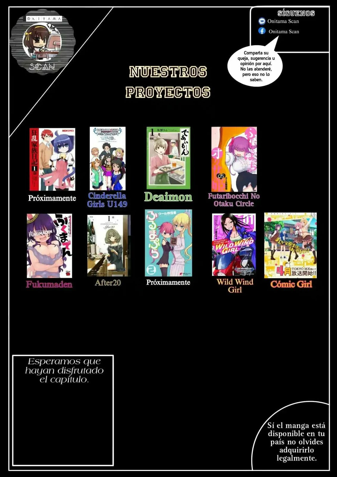 Read The iDOLMOSTER Cinderella Girls WILD WIND GIRL ES Manga Online