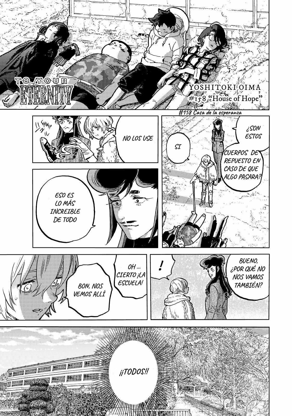 Read To Your Eternity ES Manga Online