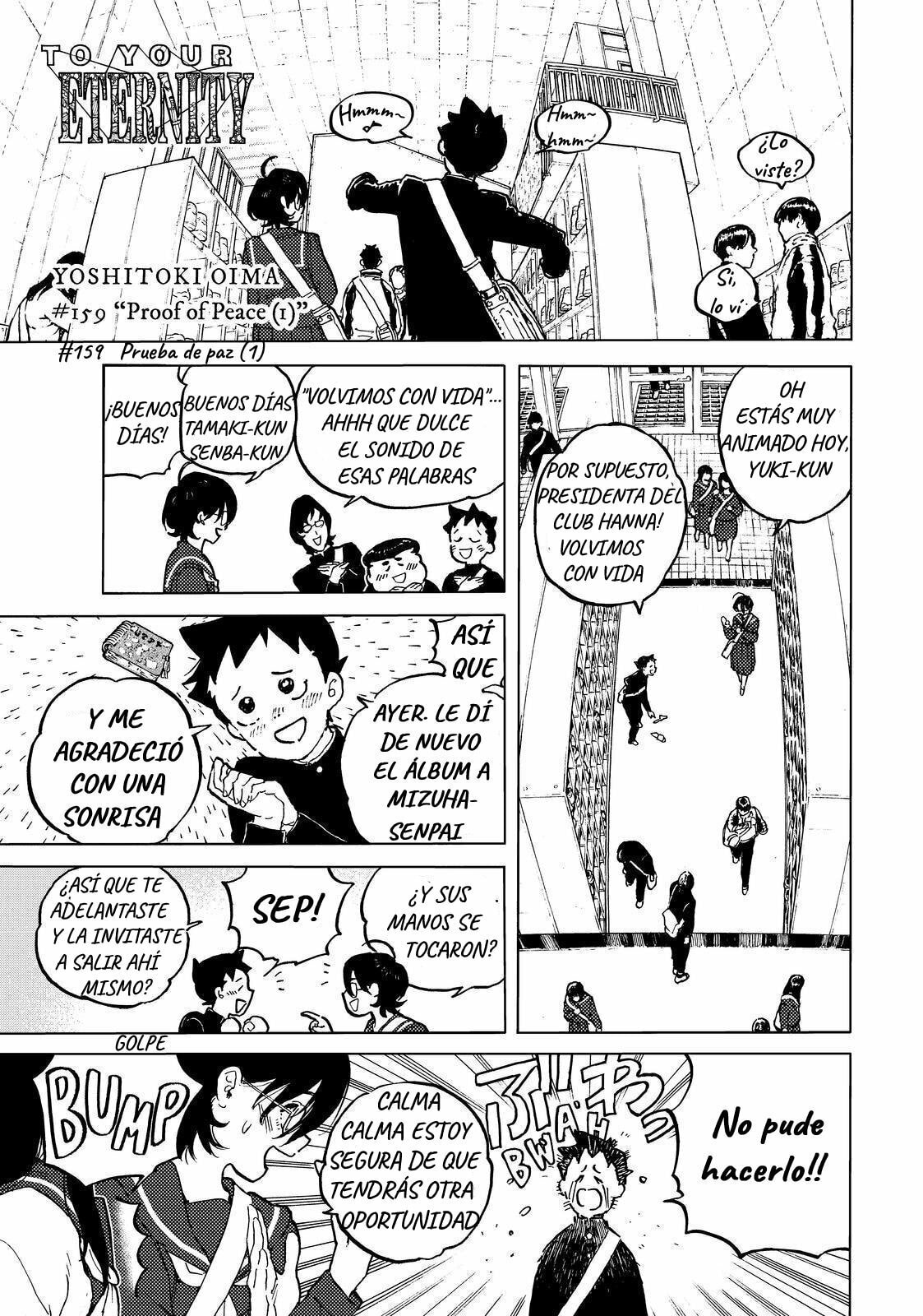 Read To Your Eternity ES Manga Online