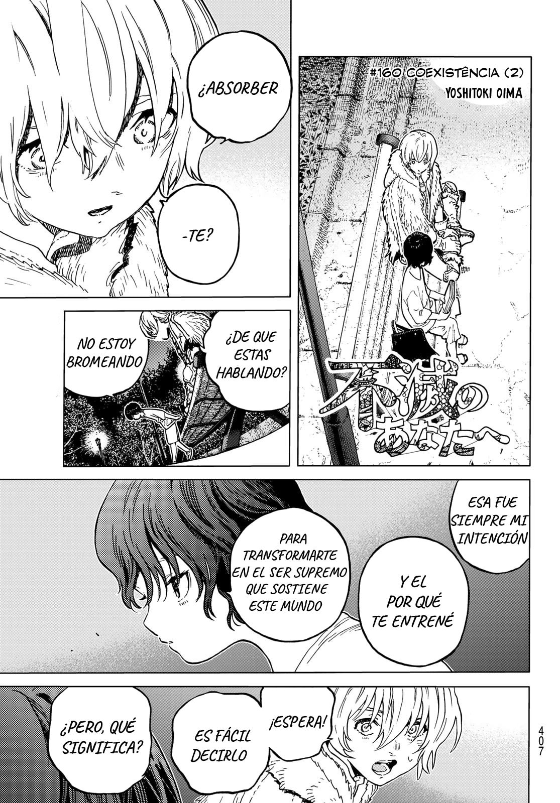 Read To Your Eternity ES Manga Online