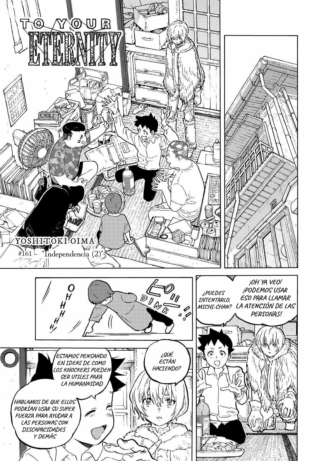 Read To Your Eternity ES Manga Online