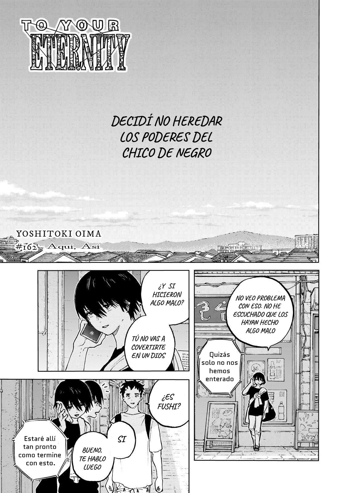 Read To Your Eternity ES Manga Online