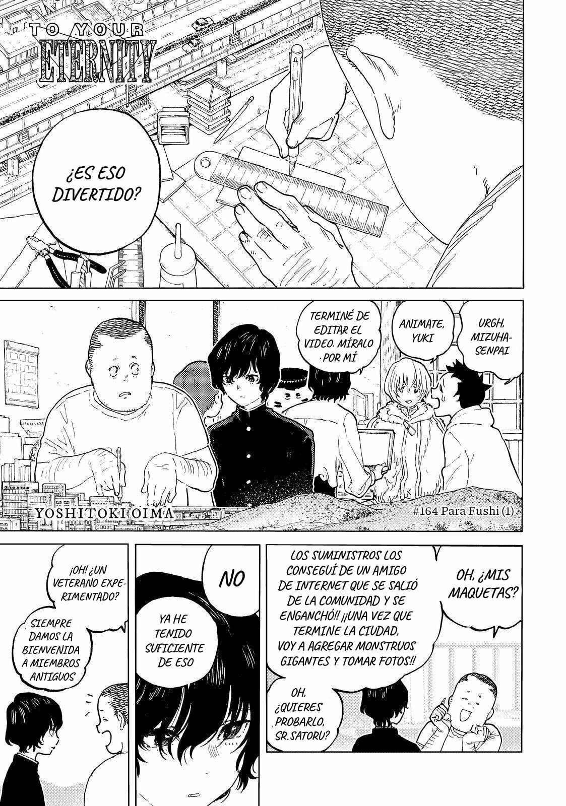 Read To Your Eternity ES Manga Online