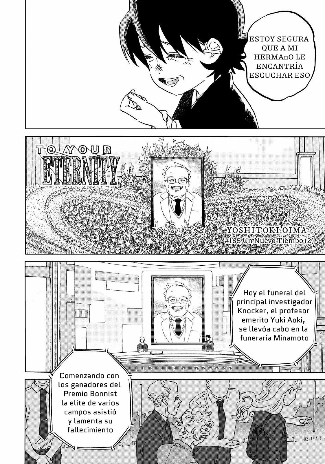 Read To Your Eternity ES Manga Online