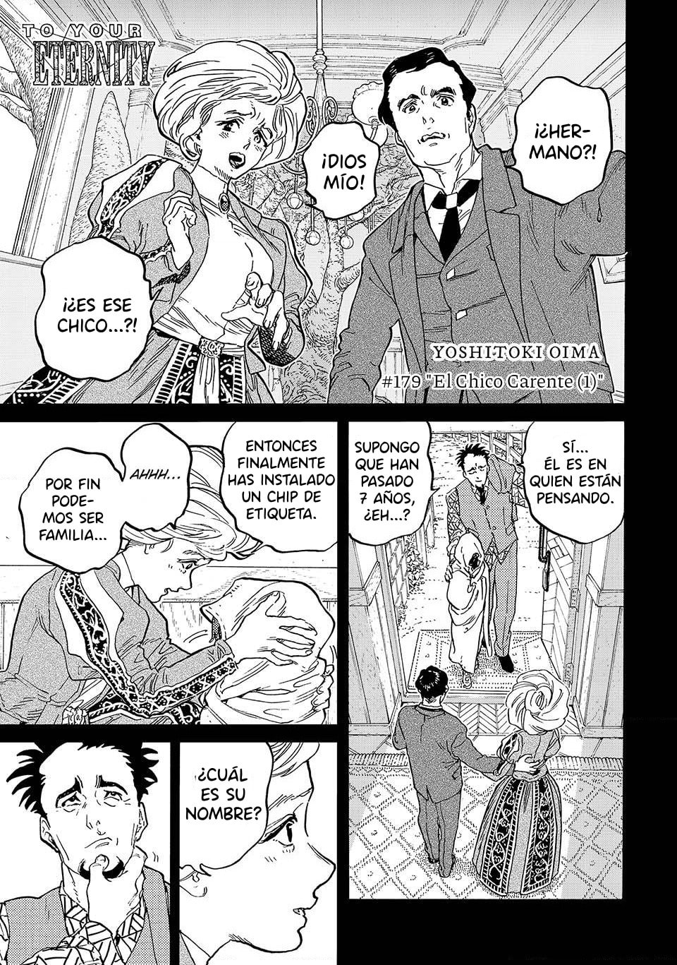 Read To Your Eternity ES Manga Online