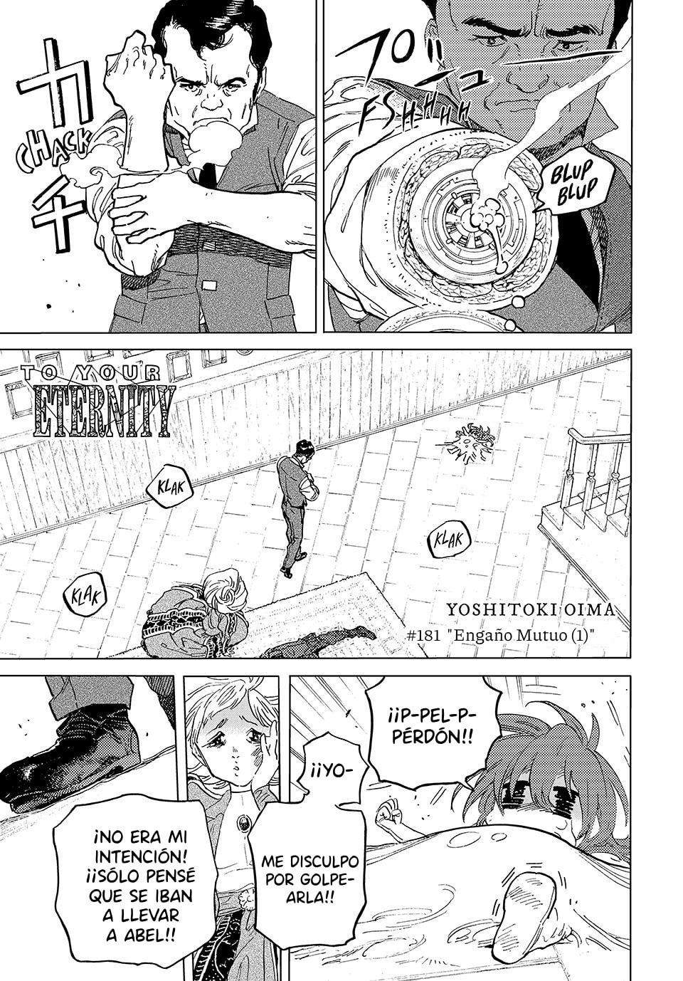 Read To Your Eternity ES Manga Online