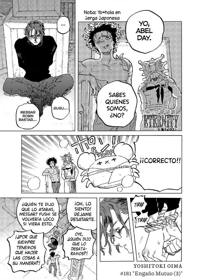 Read To Your Eternity ES Manga Online