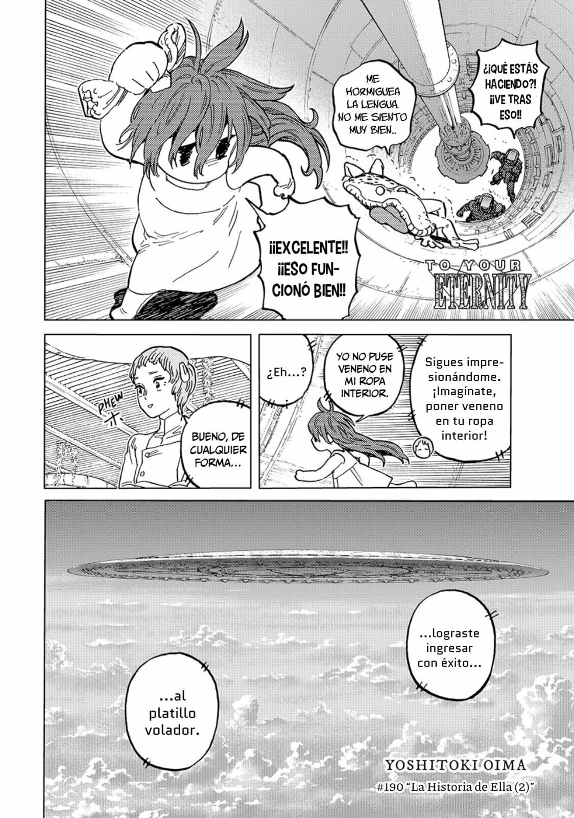 Read To Your Eternity ES Manga Online