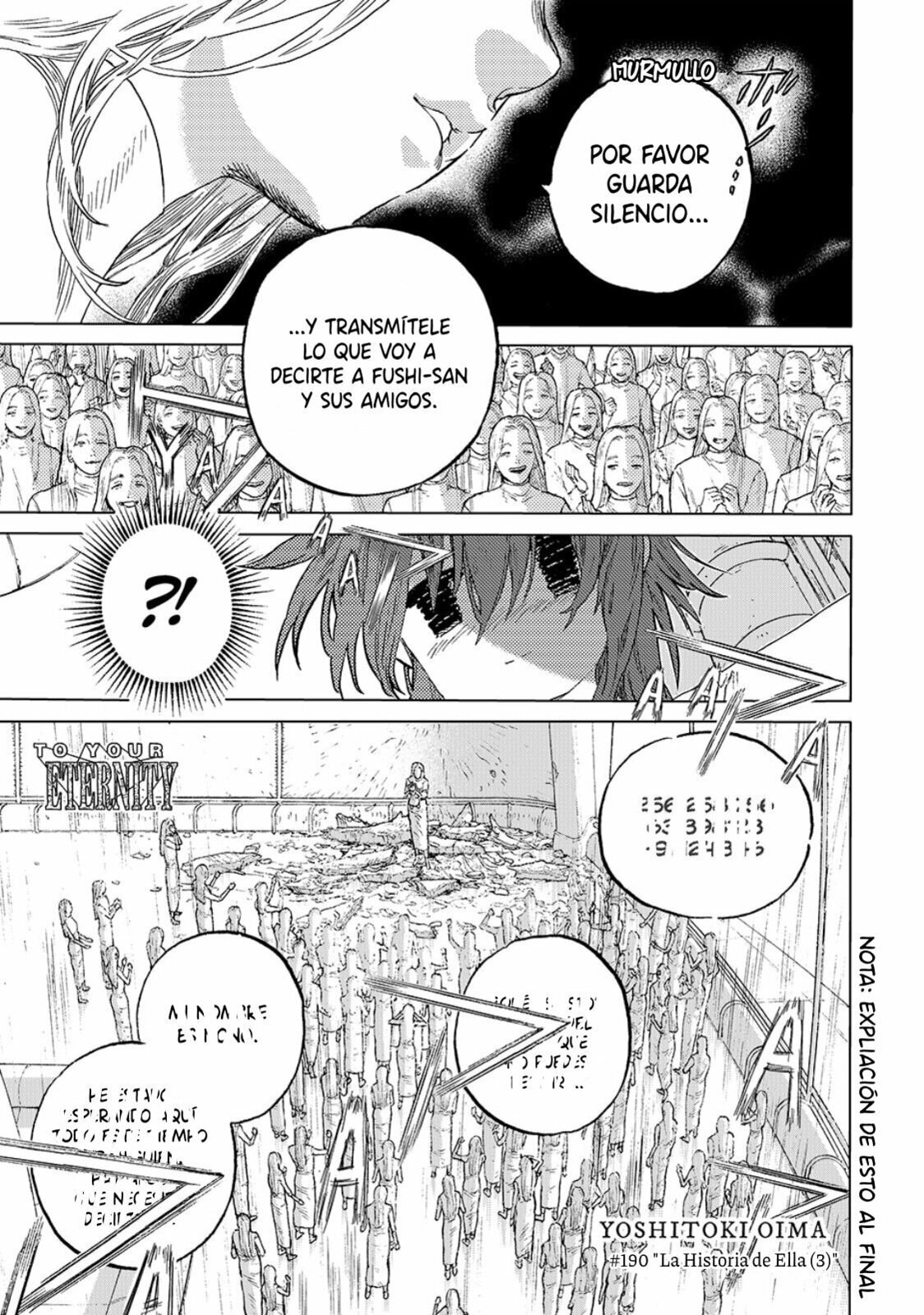 Read To Your Eternity ES Manga Online