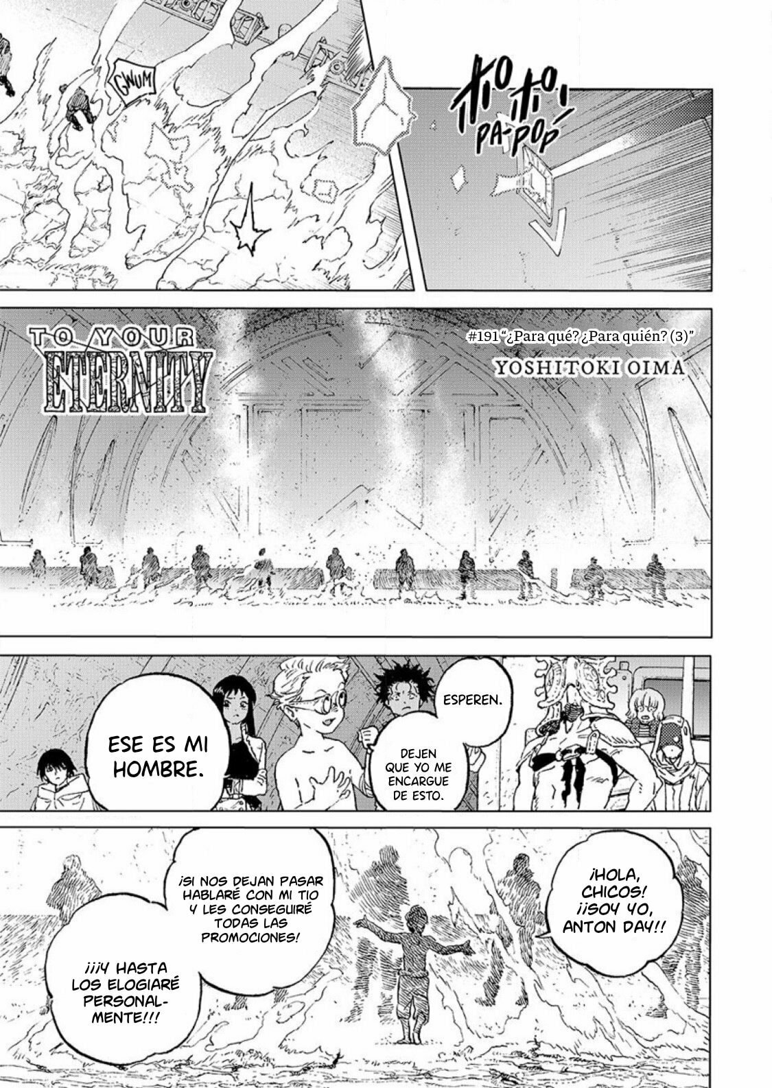 Read To Your Eternity ES Manga Online