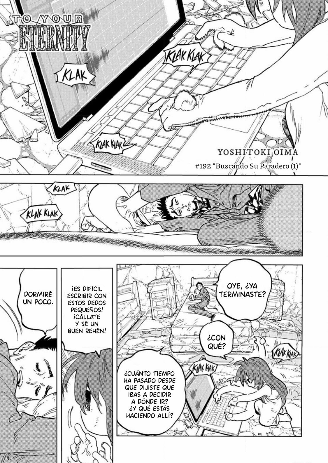 Read To Your Eternity ES Manga Online