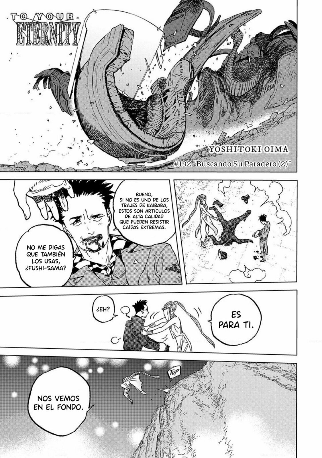 Read To Your Eternity ES Manga Online