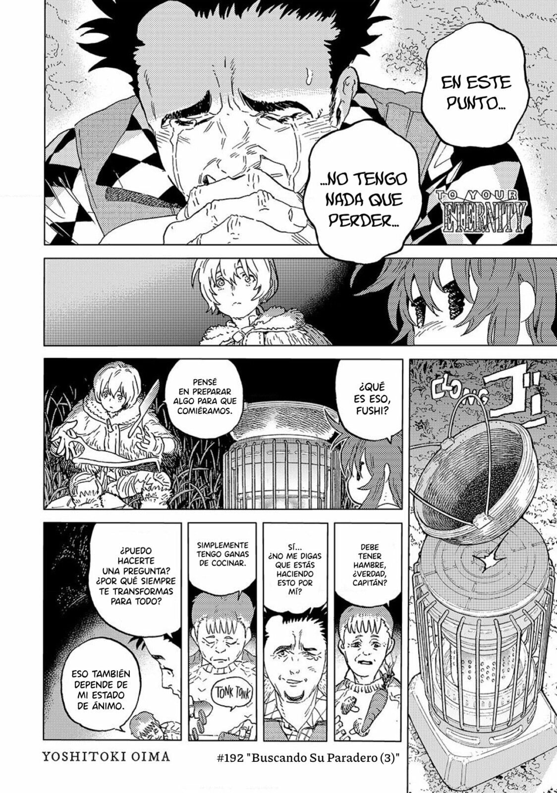 Read To Your Eternity ES Manga Online