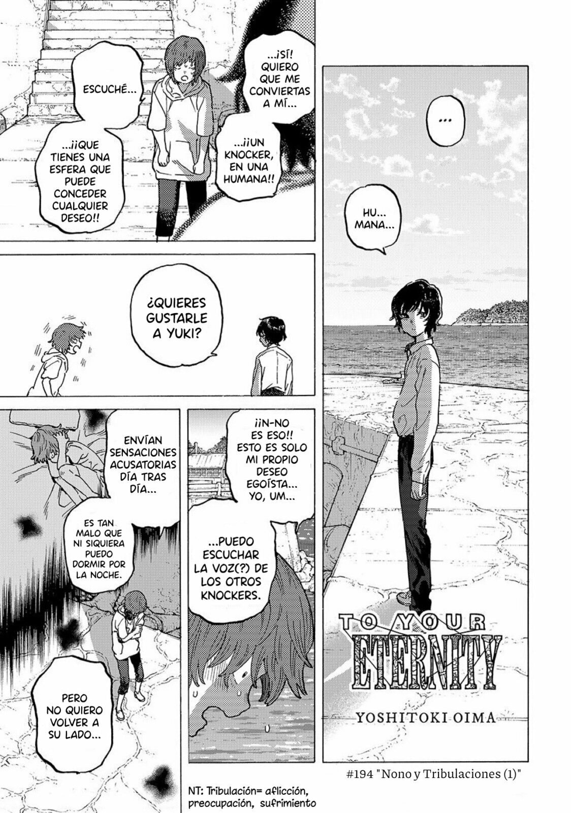 Read To Your Eternity ES Manga Online