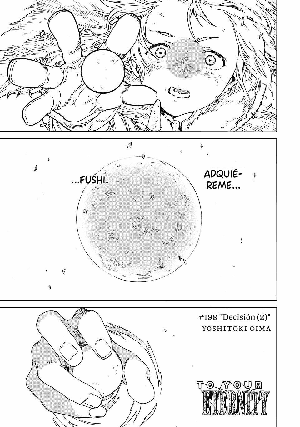 Read To Your Eternity ES Manga Online