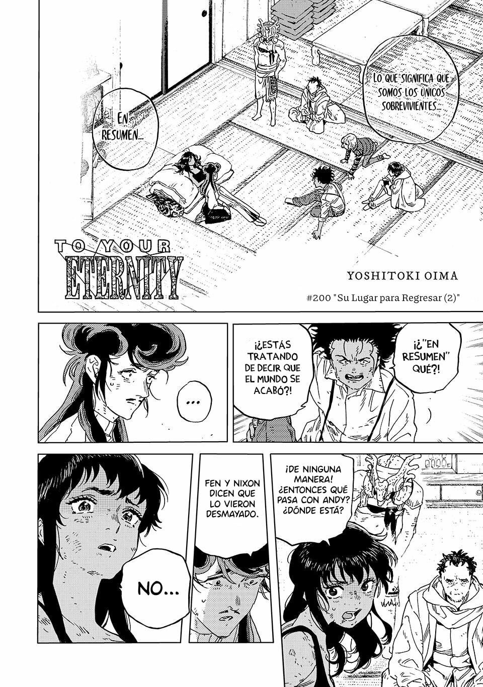 Read To Your Eternity ES Manga Online