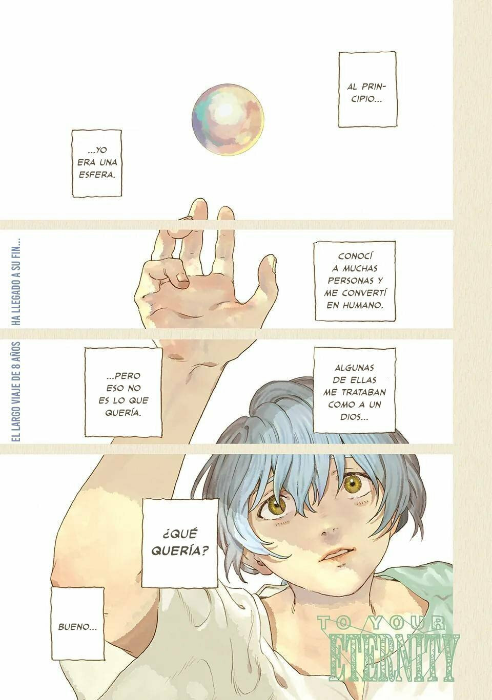 Read To Your Eternity ES Manga Online