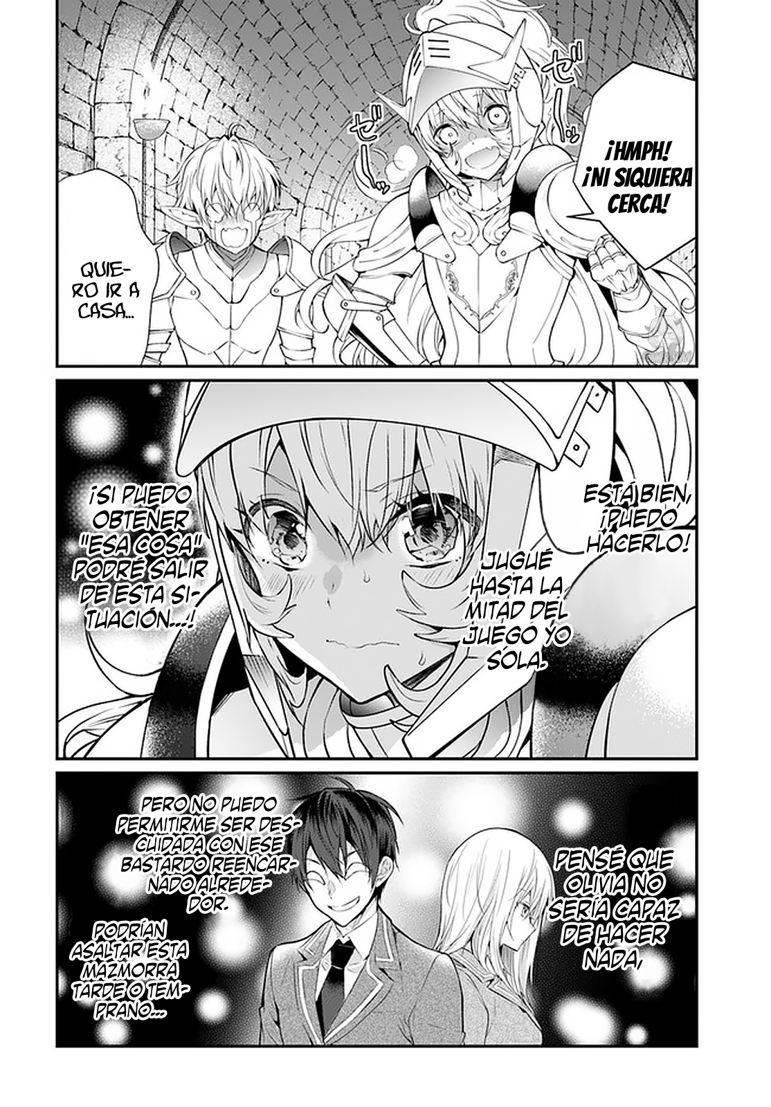 Read Trapped in a Dating Sim ES Manga Online