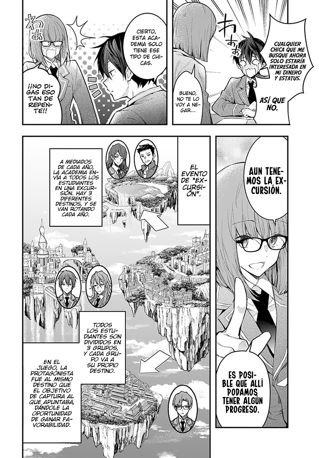 Read Trapped in a Dating Sim ES Manga Online