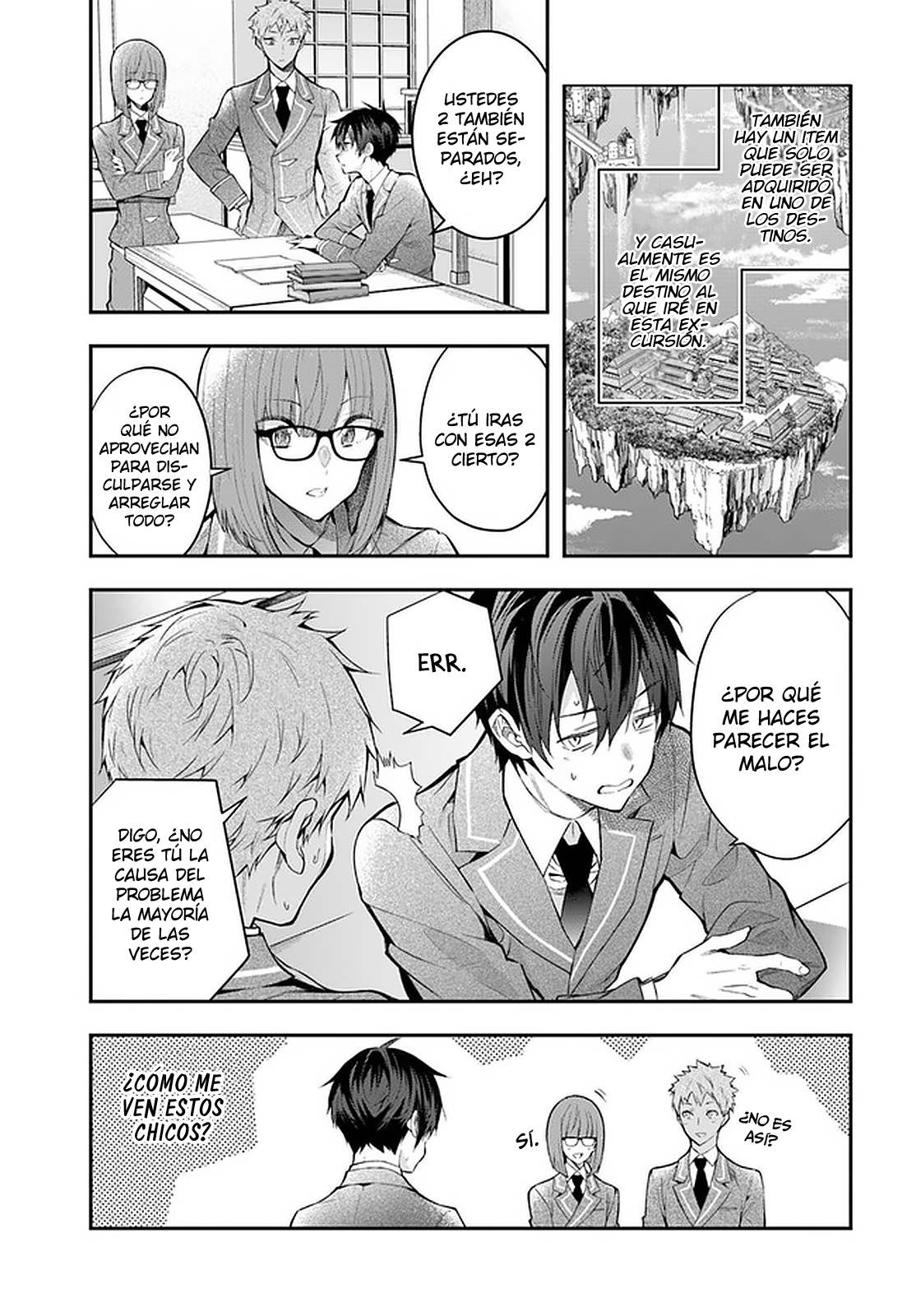 Read Trapped in a Dating Sim ES Manga Online