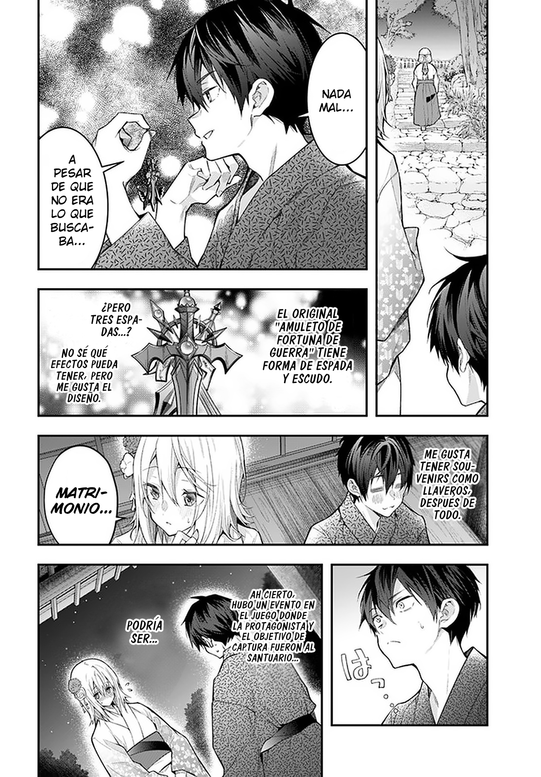 Read Trapped in a Dating Sim ES Manga Online