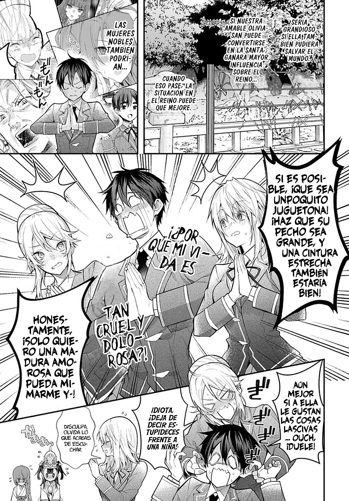 Read Trapped in a Dating Sim ES Manga Online