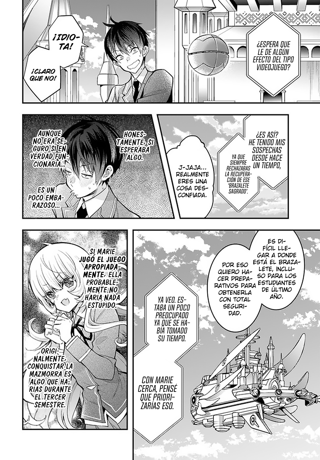 Read Trapped in a Dating Sim ES Manga Online