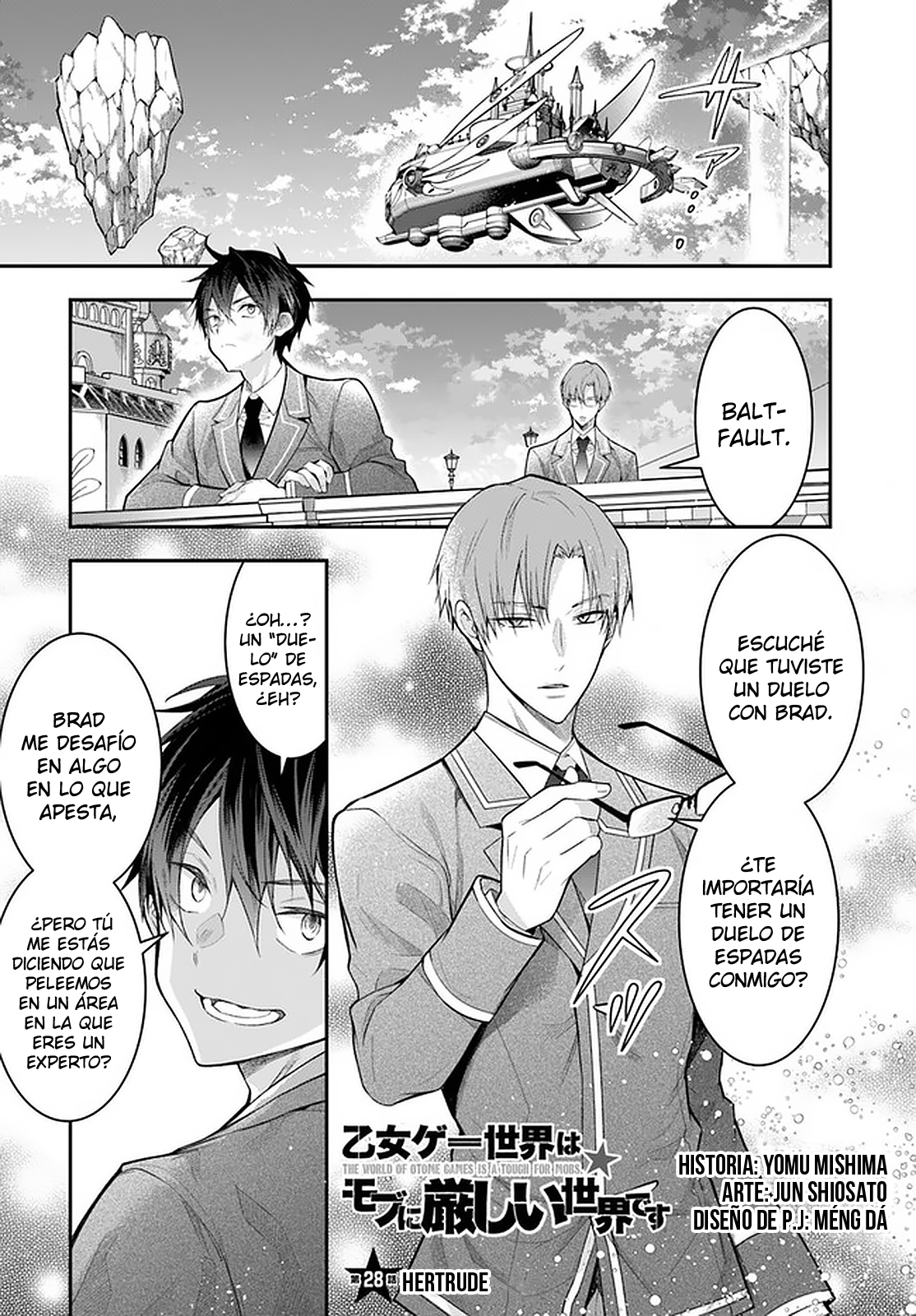 Read Trapped in a Dating Sim ES Manga Online