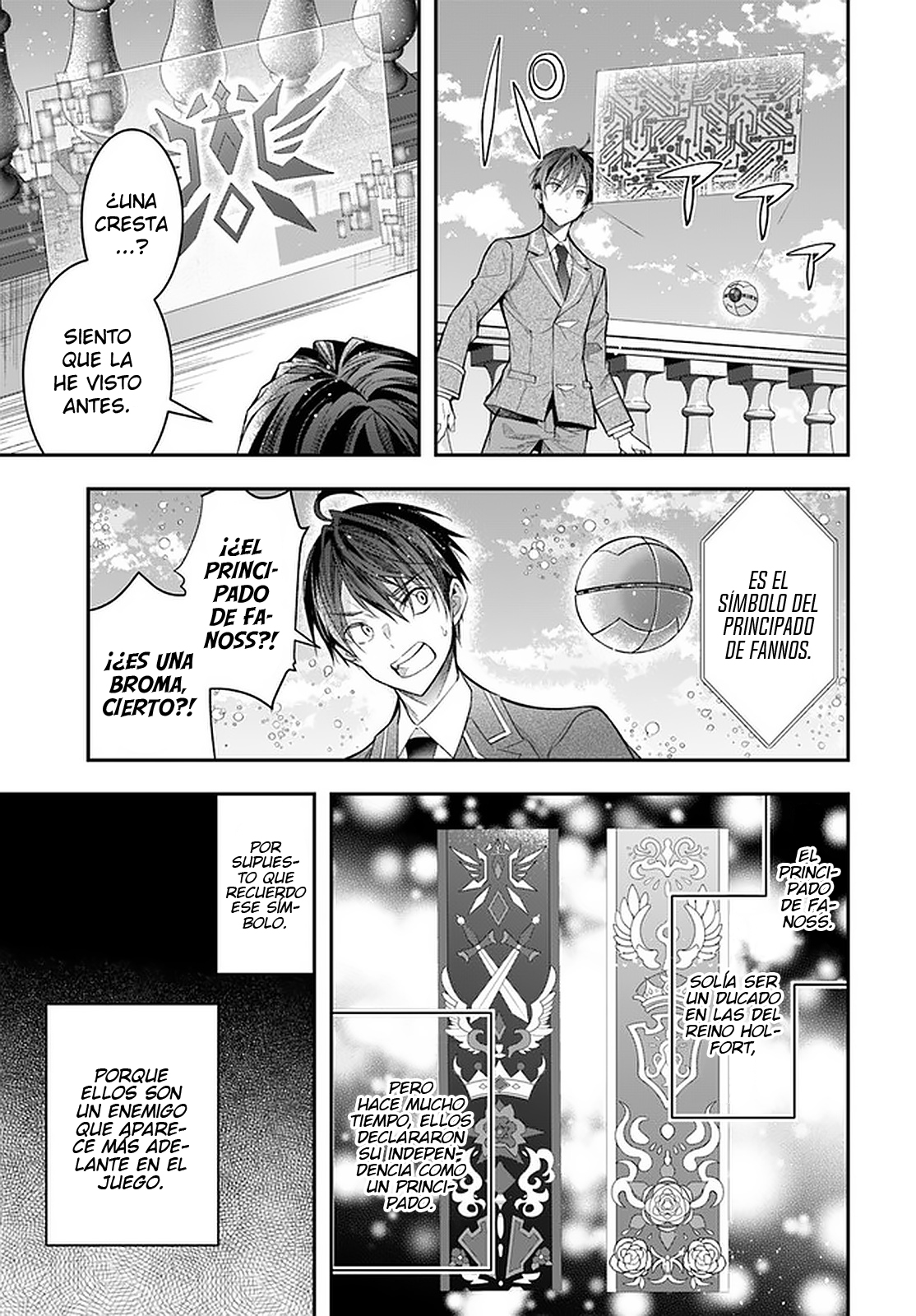 Read Trapped in a Dating Sim ES Manga Online