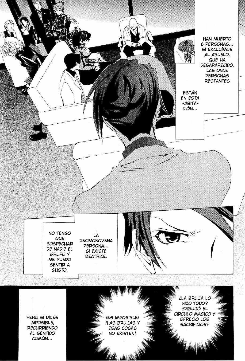 Read Umineko Legend of the Golden Witch ES Manga Online