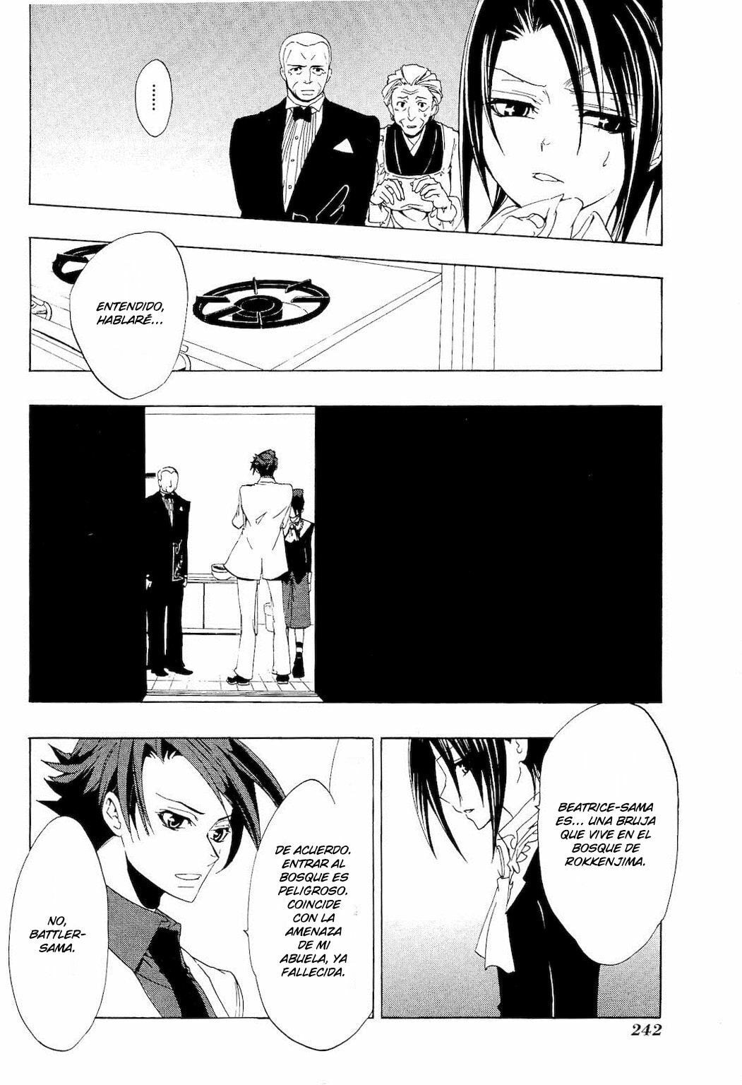 Read Umineko Legend of the Golden Witch ES Manga Online