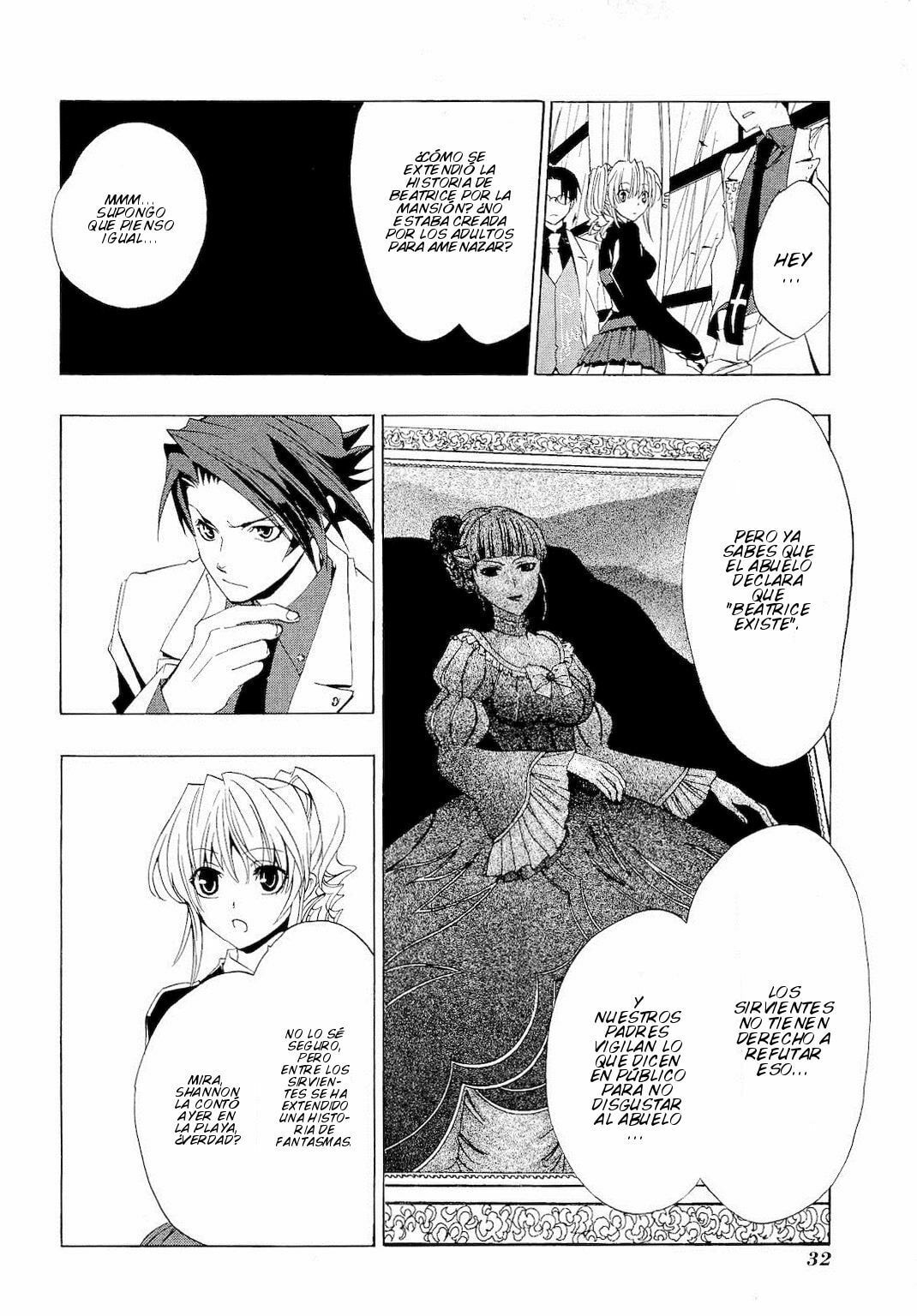Read Umineko Legend of the Golden Witch ES Manga Online