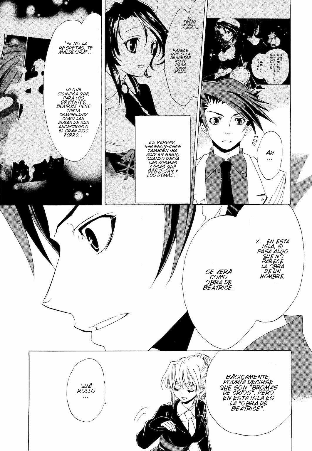 Read Umineko Legend of the Golden Witch ES Manga Online