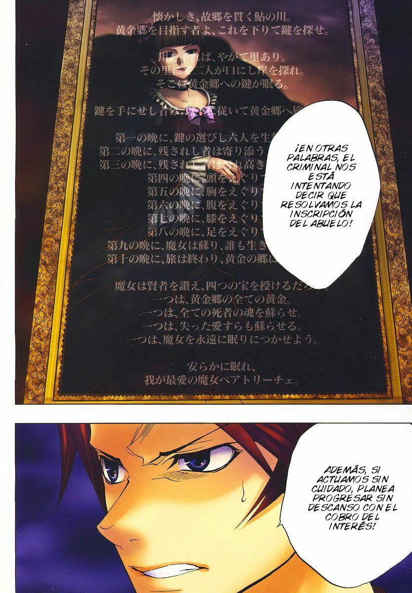 Read Umineko Legend of the Golden Witch ES Manga Online