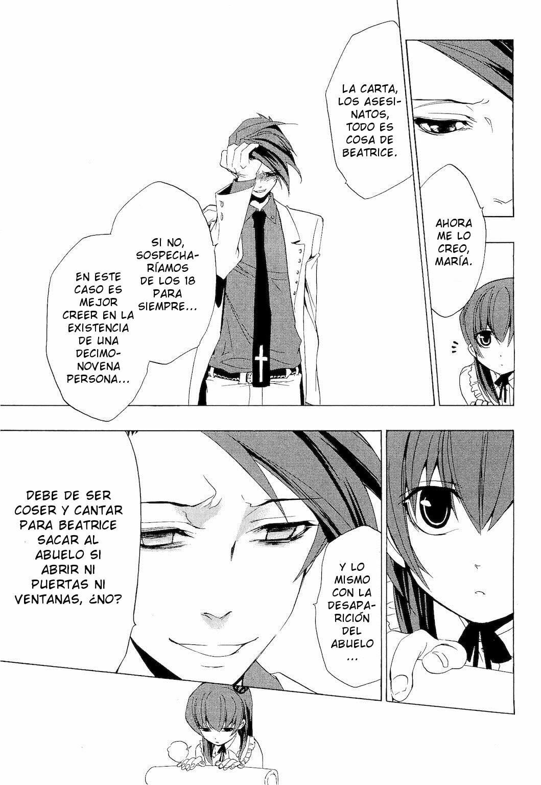 Read Umineko Legend of the Golden Witch ES Manga Online