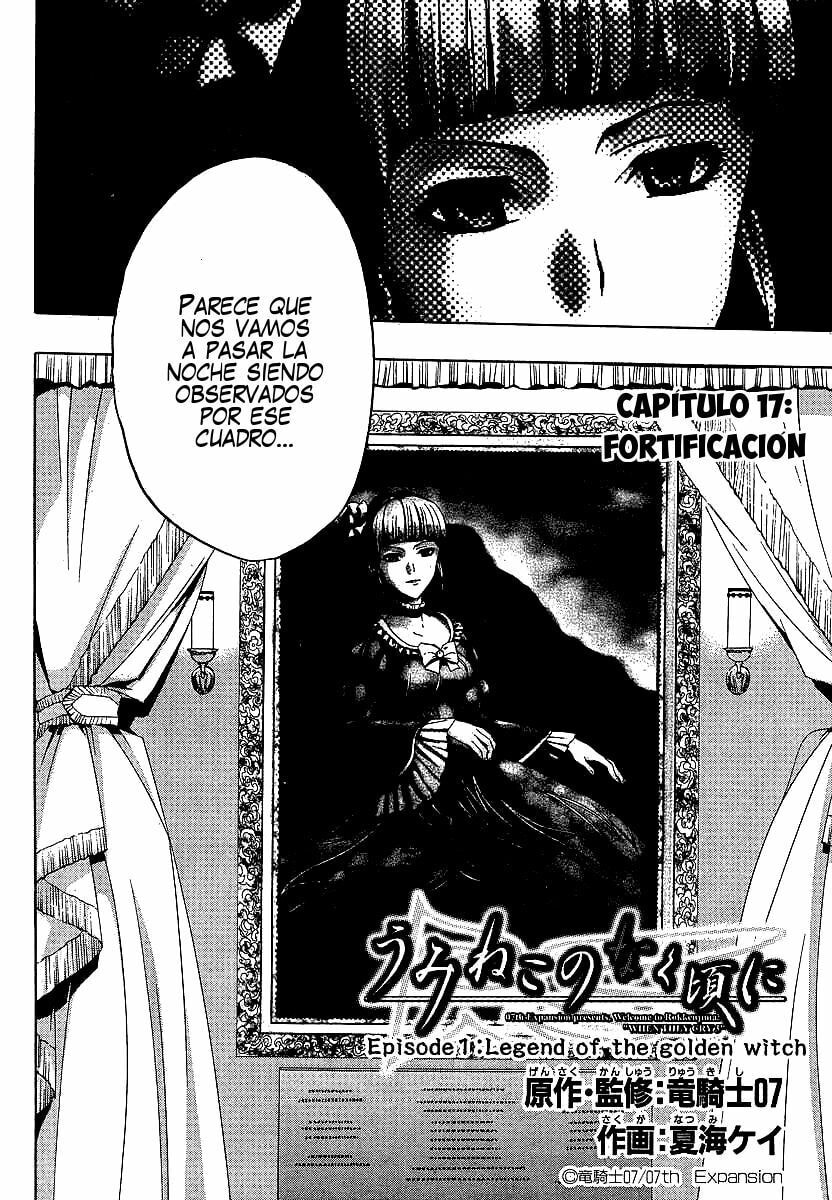 Read Umineko Legend of the Golden Witch ES Manga Online