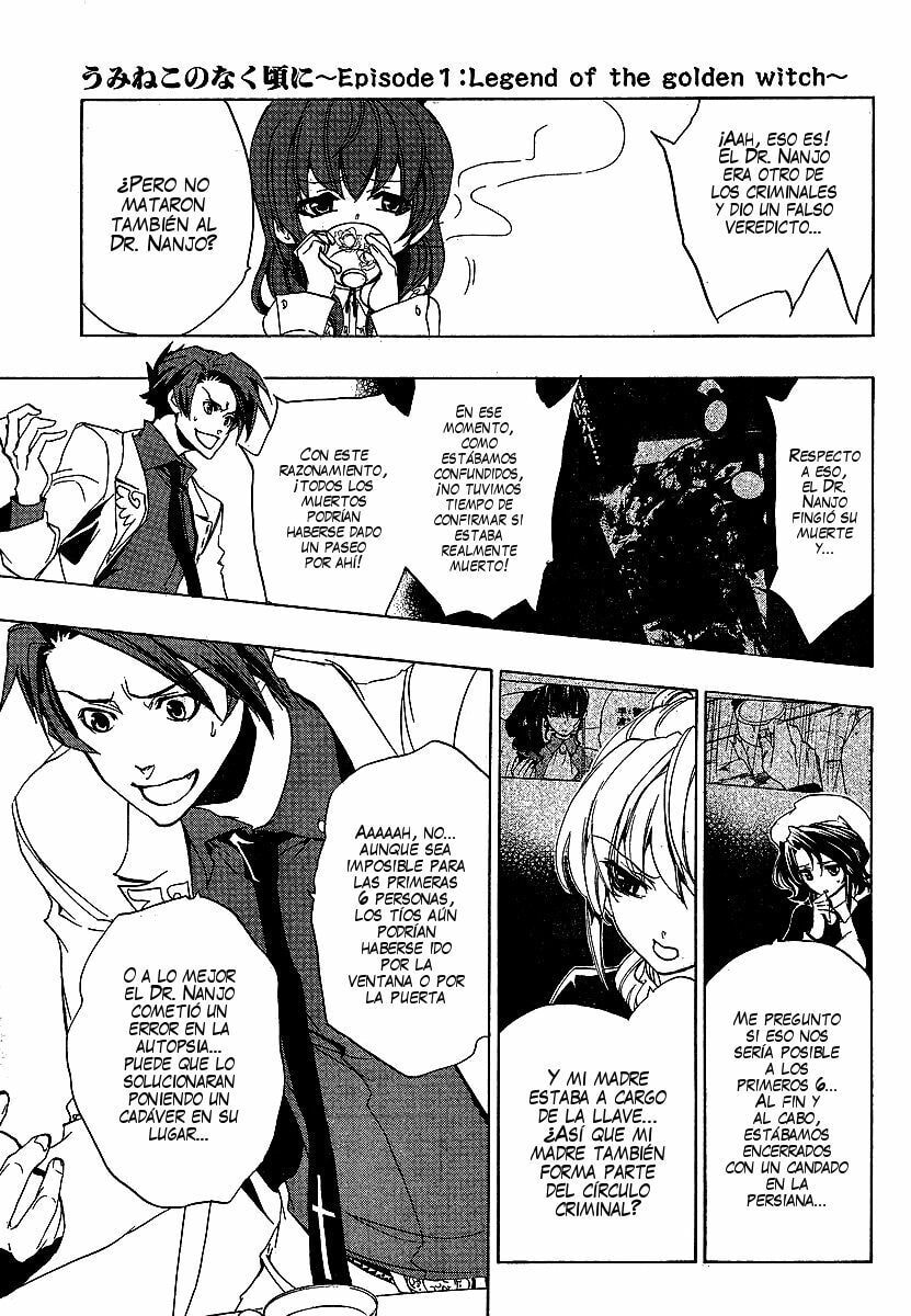 Read Umineko Legend of the Golden Witch ES Manga Online