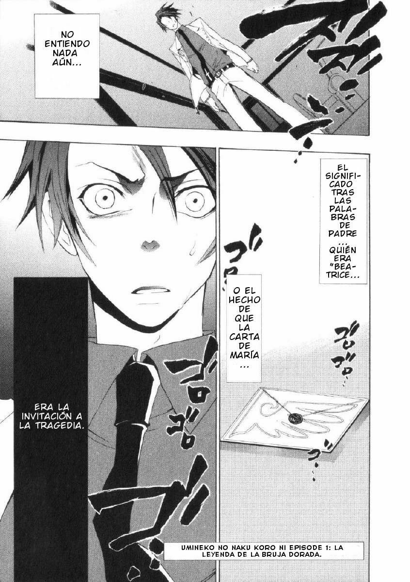 Read Umineko Legend of the Golden Witch ES Manga Online