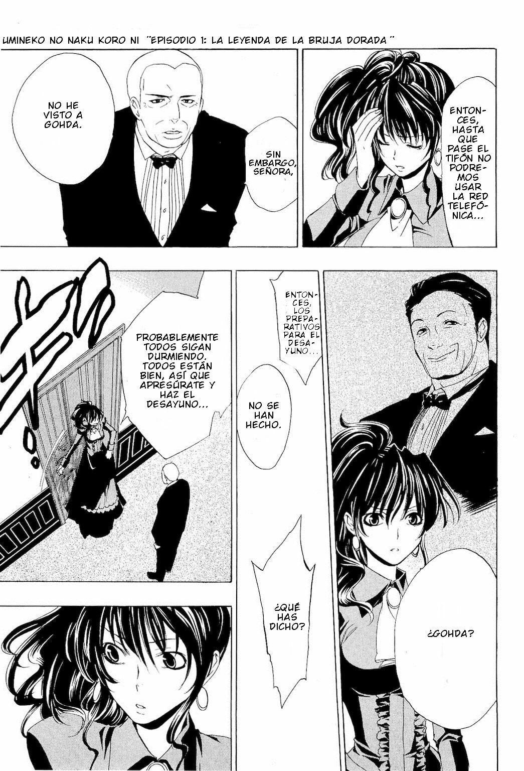 Read Umineko Legend of the Golden Witch ES Manga Online