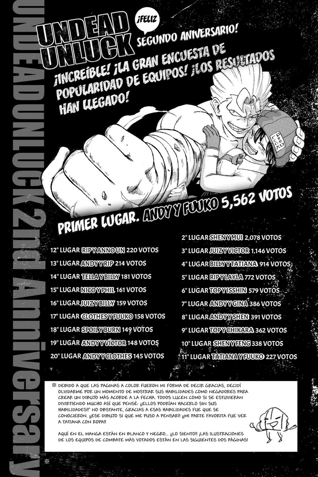 Read Undead Unluck ES Manga Online